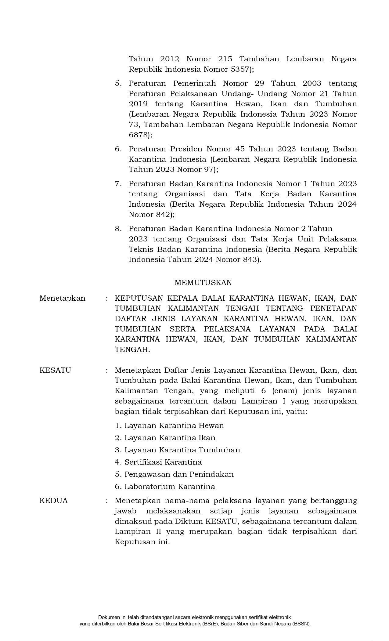 SK Jenis Layanan Halaman 2